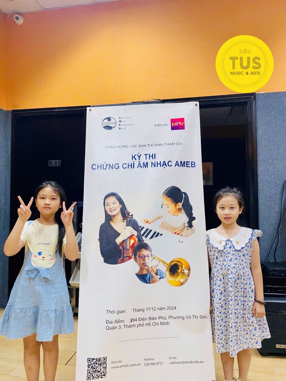 Kỳ thi AMEB face to face tháng 12/2024 